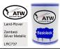 Preview: Land-Rover, Zambezi Silver Metallic, LRC737: 500ml Lackdose, von ATW Autoteile West.